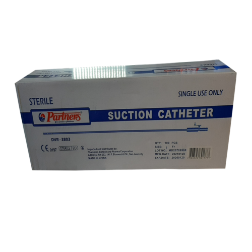Suction Catheter Fr. 8, 100pcs