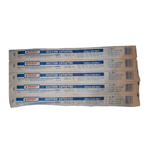 Suction Catheter Fr. 8, 5Pcs