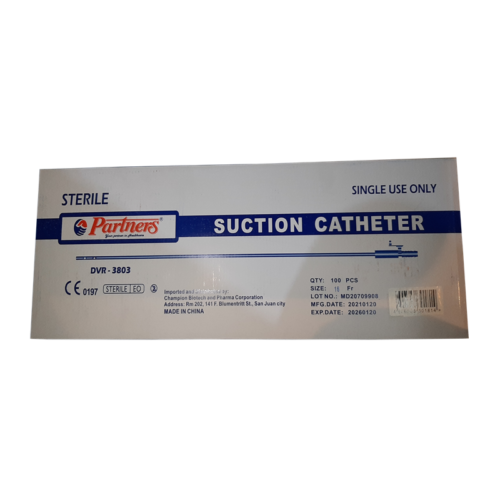 Suction Catheter  Fr. 18, 100pcs