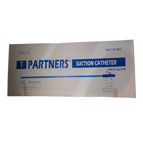 Suction Catheter  Fr. 10, 100pcs