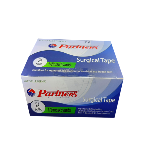 Surgical Tape 1/2 x 5 yards 24 Rolls