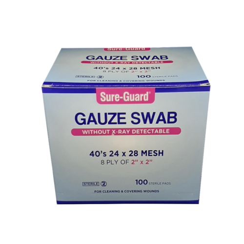 Gauze Swab 2" x 2" x 8 ply