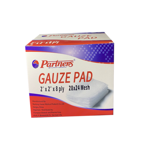 Sterile Gauze Pad 2 x 2 x 8 pls 100pcs