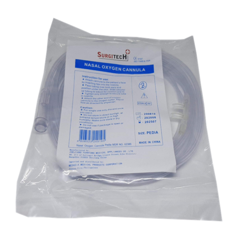Nasal Oxygen Cannula Pedia