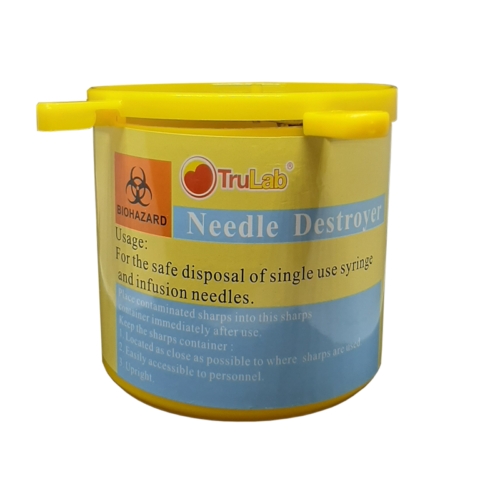 Disposable Needle Destroyer Round