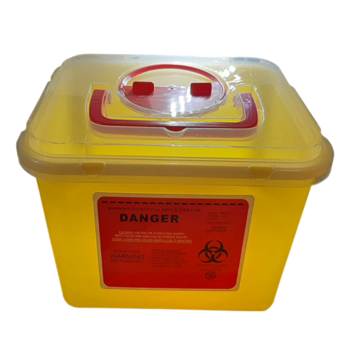 Sharp Disposable Container Volume: 5 Liter