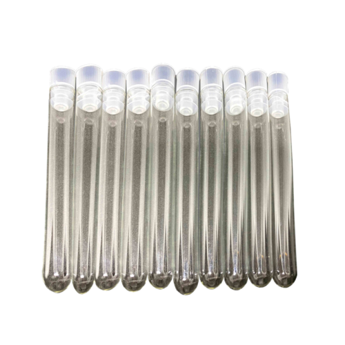 Test Tube Glass, 12x75mm, 5ml, 10pcs