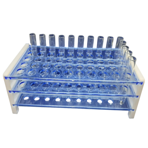 Test Tube Rack Blue, 50 well