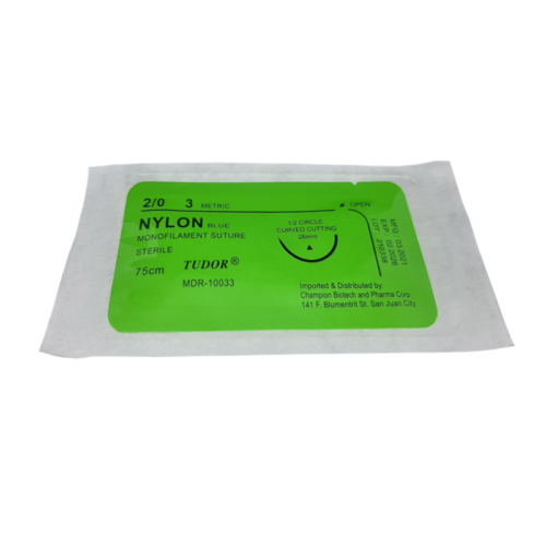 Suture Nylon 2/0 Curve Cutting 1pc