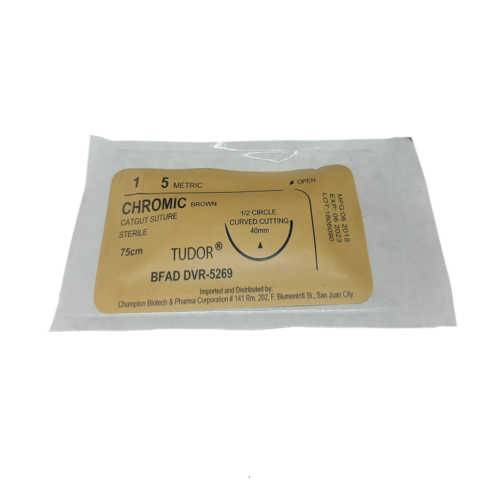 Suture Chromic Curve Cutting 1