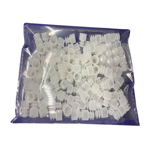 Test Tube Stopper 12mm, PE, 100pcs