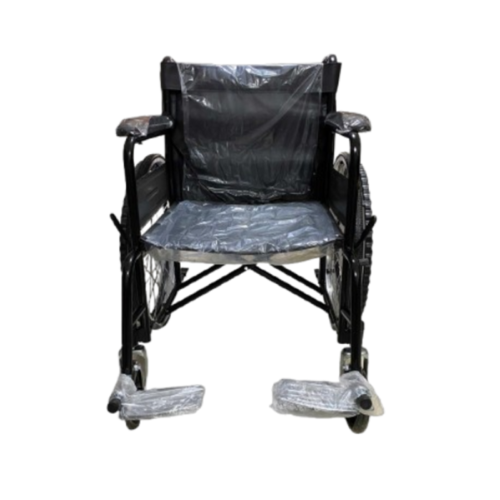 Wheelchair Black Leather Cushion