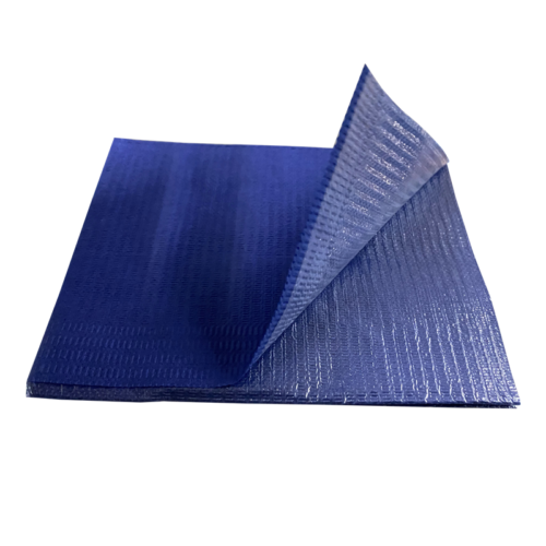 Dental Bibs 2 Ply 50pcs Dark Blue