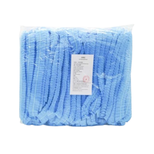 Head Cover Bouffant Blue 21" (HCD), 100pcs