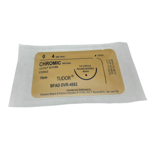 Suture Chromic  Round 0