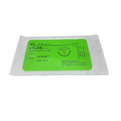 Sutures Nylon 4/0 Curve Cutting 1pc